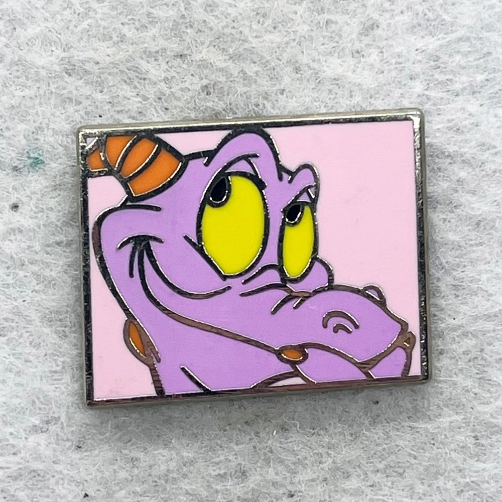 🔮 5/$25 Disney Figment Close-Up Thinking Pin